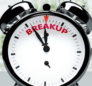break up clock